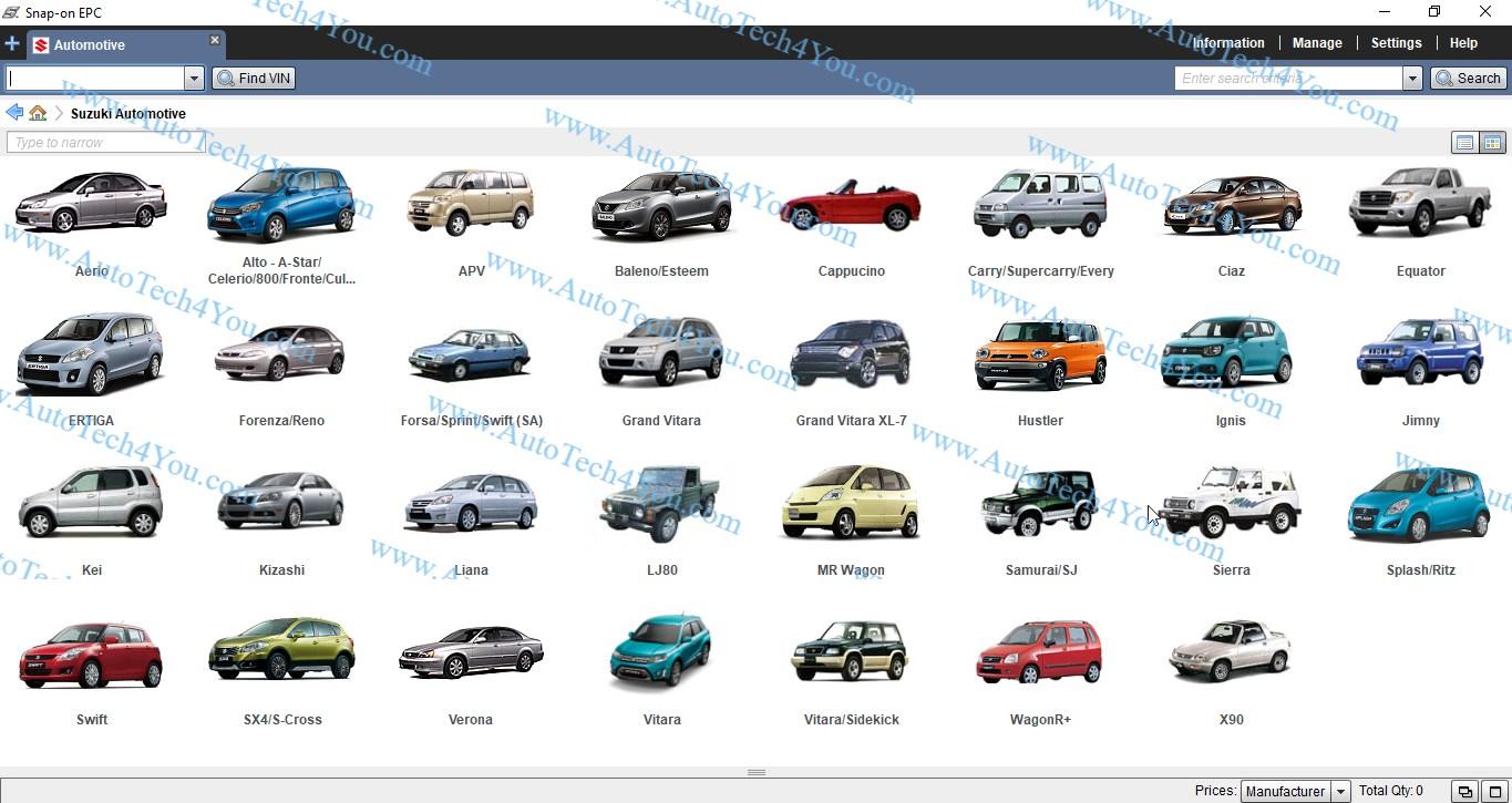 Suzuki EPC: Şasi ve Parça Sorgulama İçin En İyi Çözüm 2 Suzuki EPC Parça Katalogu